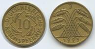 Deutsches Reich Weimar 10 Reichspfennig 1929 J Hamburg S0398 - Germany Weimar Republic TTB