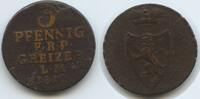 Reuss-Ältere Linie Obergreiz 1 Pfennig G6844 - Henry XIII. 1800-1817 -