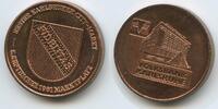 Deutschland Bundesrepublik Baden-Württemberg Medaille G13382 - Volksbank Karlsruhe - Erster Karlsruher City-Markt - Fidelitas -