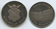 Deutschland Bundesrepublik Karlsruhe Silbermedaille M#5953 - Durlacher Schloss - Die Carlsburg - Markgrafenstadt Durlach -