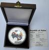 20 Dollars Silber 5 Unzen 1995 Palau GN1659 - United Nations 50th Anniversary - Marine Life Multicolor Polierte Platte in Original Box mit Zertif...