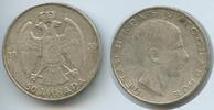 Jugoslawien Königreich 50 Dinara Silber H0378 - Peter II. 1934-1945 King of Yugoslavia -