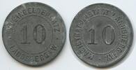 Deutsches Reich Brandenburg 10 Pfennig Notgeld G7041 - Landsberg an der Warthe Magistrat Kleingeldersatz -