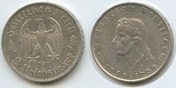 Deutsches Reich 2 Reichsmark Silber S0484 - RAR 175. Geburtstag Friedrich von Schiller -