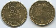 Australien One Dollar G11794 - 100 Years of the ANZAC Spirit - Australia Elizabeth II. 1952-2022 -