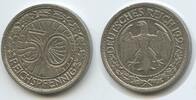 Deutsches Reich Weimar 50 Reichspfennig 1927 A Berlin S0309 - Germany Weimar Republic TTB-SUP