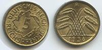 Deutsches Reich Weimar 5 Reichspfennig S0386 - Germany Weimar Republic -