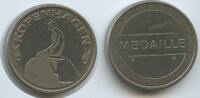 Dänemark Medaille Souvenir Token M#7475 - Kopenhagen Meerjungfrau -