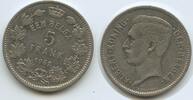Belgien EEN Belga - 5 Frank (5 Francs) G9026 - DER BELGEN - Albert Roi des Belges Belgium -
