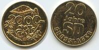Österreich Vorarlberg Glücksbringer Glücksmünze Neujahrsmünze L2808 - Götzis 20 Jahre SD-Grosslager 1980-2000 Hufeisen, Glückspilz, Glückskle -
