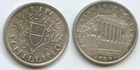 Österreich 1.Republik 1 Schilling Silber H0300 - Parlament Wien Austria Vienna -