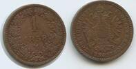 Österreich Italien Lombardei Venetien 1 Kreuzer G14800 - Franz Joseph I. 1848-1916 Austria Lombardy Milano -