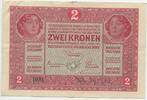 Österreich Ungarn Kaiserreich 2 Kronen ohne Stempel GB713 - Zwei Kronen Geldschein - Ket Korona Banknote Austria -