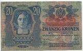 Österreich Ungarn Kaiserreich 20 Kronen Banknote GB565 - II.Auflage - Zwanzig Krone - Husz Korona Banknote -