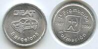 Spanien Medaille, Jeton M#7733 - Seat Barcelona 1a Promocion Formacion -