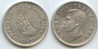 Südafrika 5 Shillings Silber M#5643 - Segelschiff Ship Founding of Capetown South Africa -