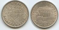 Österreich 1.Republik 1 Schilling Silber H0690 - Parlament Wien Austria Vienna -