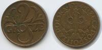 Polen 2 Grosze G3902 - RARES JAHR Poland Polskich Polska -