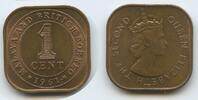 Britisch Malaysia - Malaya and British Borneo 1 Cent K91 - Queen Elizabeth II. -