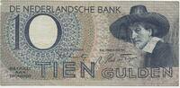 Niederlande 10 Gulden Banknote GB270 - Staalmeester Netherlands -