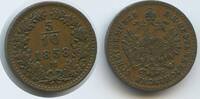 Österreich Italien Lombardei Venetien 5/10 Kreuzer G14884 - Franz Joseph I. 1848-1916 Austria Lombardy Milano -