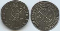 1 Groschen Silber nd. 1324-1359 Zypern Kingdom of Cyprus H0570 - Hugo IV. 1324-1359 Nikosia Crusader and Christian states in the Eastern Sehr Sch...