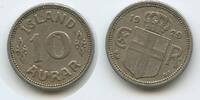 Island 10 Aurar G0672 - Christian X. 1912-1947 Ísland - Kingdom of Iceland -