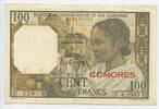 Komoren Comores 100 CFA Francs Banknote GB792 - RAR Comoro Islands Geldschein -