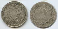 RDR Österreich Ungarn 20 Kreuzer Silber H0307 - Franz II. 1792-1835 Austria -