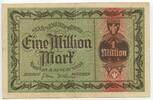 Deutsches Reich Weimar 1 Million Mark Gutschein Banknote Inflation GB266 - Stadtgemeinde München - Notgeld Paper Money Germany -