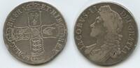 Großbritannien Great Britain United Kingdom 1 Crown Silber GB1335 - RAR King James II. 1685-1688 Great Britain United Kingdom -