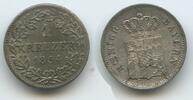 Bayern Königreich 1 Kreuzer 1854 G14154 - Maximilian II. Joseph 1848-1864 SUP
