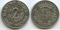 Frankreich France 2 Francs Spielmarke G11180 - Casino Ruhl Nice - Slot Machine -