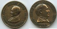 Vereinigten Staaten von Amerika Bronzemedaille G11101 - Henry Ford Museum 1863-1947 Menlo Park Laboratory Greenfield Village -