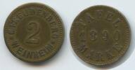 Deutsches Reich Baden Tafelmarke Wertmarke Jeton Token G4934 - Weinheim C. Freudenberg Lederfabrik -