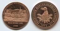 Deutschland Freiburg im Breisgau Medaille G11081 - Freiburger Münzen-Sammler Verein e. V. - 18 Südd. Münzsammlertreffen -