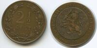 2½ Cents G13503 - Niederlande KM#108 William III.1849-1890 Netherlands -