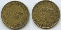 Belgien Königreich Brüssel Werbemarke Jeton Token Wertmarke M#8572 - 3.60 Francs - Aux Trois François - Belgium -