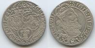 Polen Litauen Krakau 6 Groszy Silber (Szóstak) M#3458 - Sigismund III. 1587-1632 Poland Polish–Lithuanian Commonwealth -
