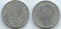 2 Franc G9158 - Frankreich KM#886a.2 Gadoury #538a. RAR France -