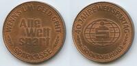 Deutschland Bronzemedaille GX1482 - Sparkasse 40 Jahre Weltspartag - Alle Welt spart... -