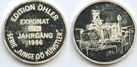 Österreich Oberösterreich Silbermedaille M#5807 - Edition Öhler Exponat 4/94 Serie Junge OÖ Künstler -