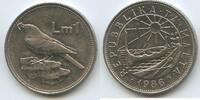 Malta 1 Lira G3177 - Drossel Merill bird -