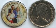 Großbritannien 25 Pence mit Colorauflage GS853 - In memory of Lady DianaSpencer - United Kingdom -