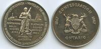 Kanada Medaille Token GY1143 - Ontario Confederation - Commemorative Mining Development Canada -