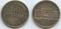 Österreich Silber Spendenmarke, Spendenmedaille H210 - Baugroschen Evangelische Schulgemeinde Wien - RAR -