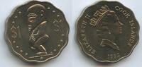 Cook Inseln 1 Dollar G12384 - Tangaroa Queen Elizabeth II. Cook Islands -