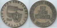 Österreich Tirol Große Bronzemedaille versilbert GX691 - Öst. Bundesschiessen Innsbruck - 600 Jahre bei Österreich Festscheibe -