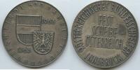 Österreich Tirol Große Bronzemedaille versilbert GX718 - Öst. Bundesschiessen Innsbruck - 600 Jahre bei Österreich Festscheibe -