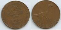 Jurassic Park The Lost World Medaille PA424 - Compsognathus Dinosaurier Tetley Dino -